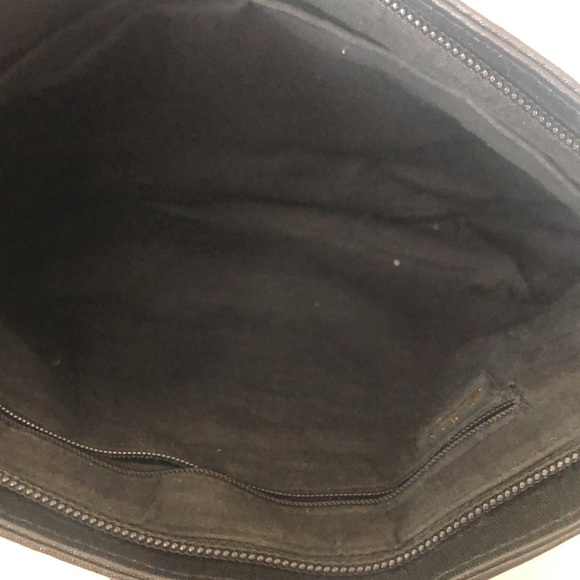 CONTESSA black soft leather handbag. Gold hardware. - Picture 8 of 12